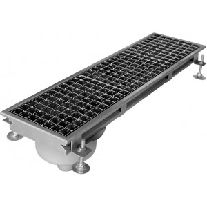 Ανοξείδωτο κανάλι με ενσωματωμένο σιφόνι Ανοξείδωτα Συστήματα Αποστράγγισης