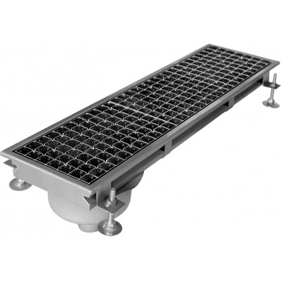 Ανοξείδωτο κανάλι με ενσωματωμένο σιφόνι