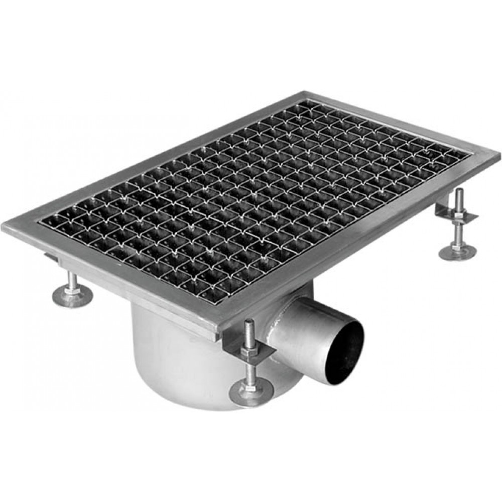 Ανοξείδωτο κανάλι με ενσωματωμένο σιφόνι Ανοξείδωτα Συστήματα Αποστράγγισης