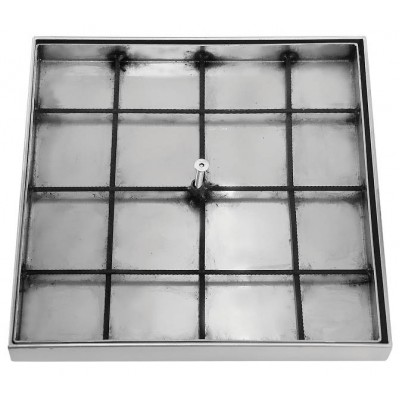 Ανοξείδωτα καλύμματα φρεατίων επιγεμιζόμενα