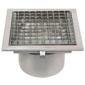 Ανοξείδωτο κανάλι με ενσωματωμένο σιφόνι Ανοξείδωτα Συστήματα Αποστράγγισης