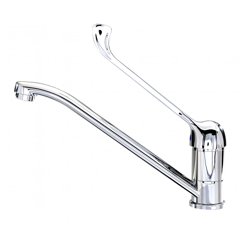 Αναμεικτική μπαταρία - Υγειονομική βρύση με μακρύ λεβιέ για επαγγελματική χρήση Ιταλίας BLS Εξοπλισμός Κουζίνας