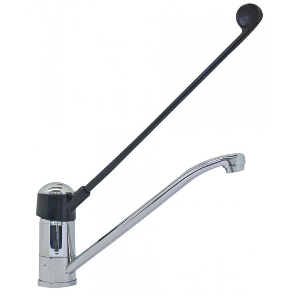 Αναμεικτική μπαταρία - Υγειονομική βρύση με μακρύ λεβιέ για επαγγελματική χρήση Ιταλίας BNS Εξοπλισμός Κουζίνας