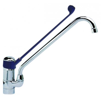 Αναμεικτική μπαταρία - Υγειονομική βρύση με μακρύ λεβιέ για επαγγελματική χρήση Ιταλίας BL