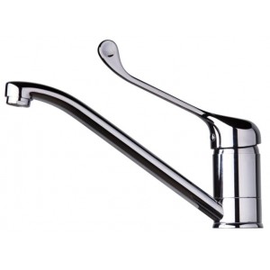 Αναμεικτική μπαταρία - Υγειονομική βρύση με μακρύ λεβιέ για επαγγελματική χρήση μοντ. HY3302