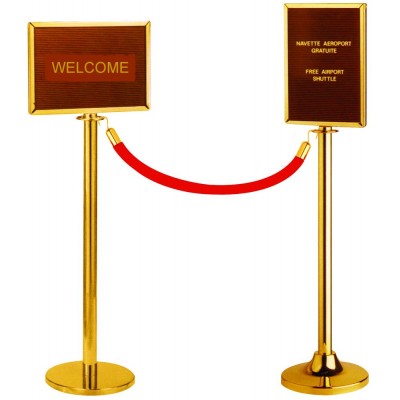 Διαχωριστικό κολωνάκι με πινακίδα  