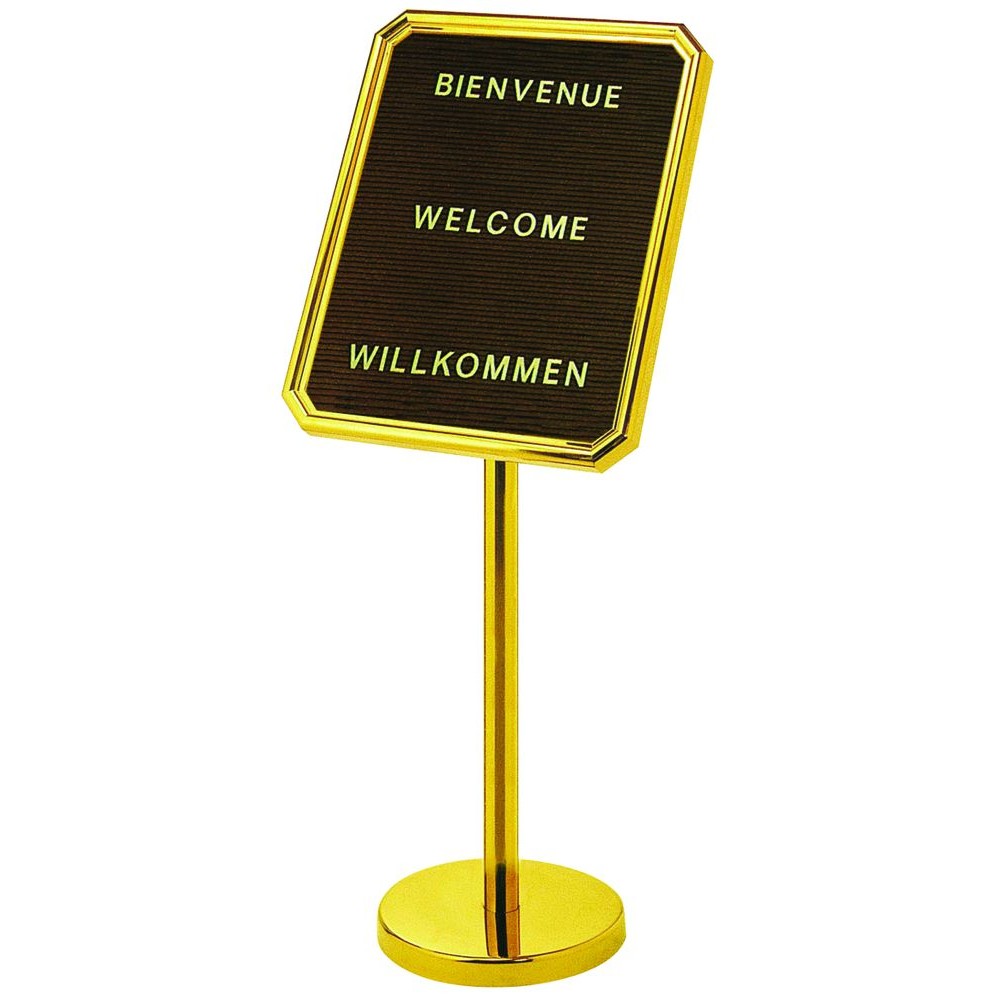 Πίνακας ανακοινώσεων ορθογώνιος με επίπεδη βάση Εξοπλισμός Ξενοδοχείων