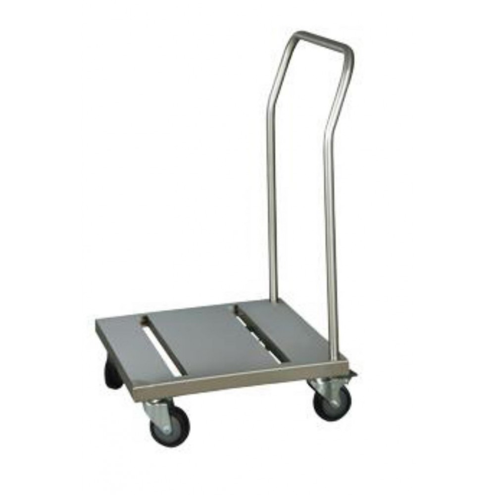 Ανοξείδωτo τρόλεϊ για μεταφορά ισοθερμικών δοχείων THERM601 και THERM601M Εξοπλισμός Κουζίνας