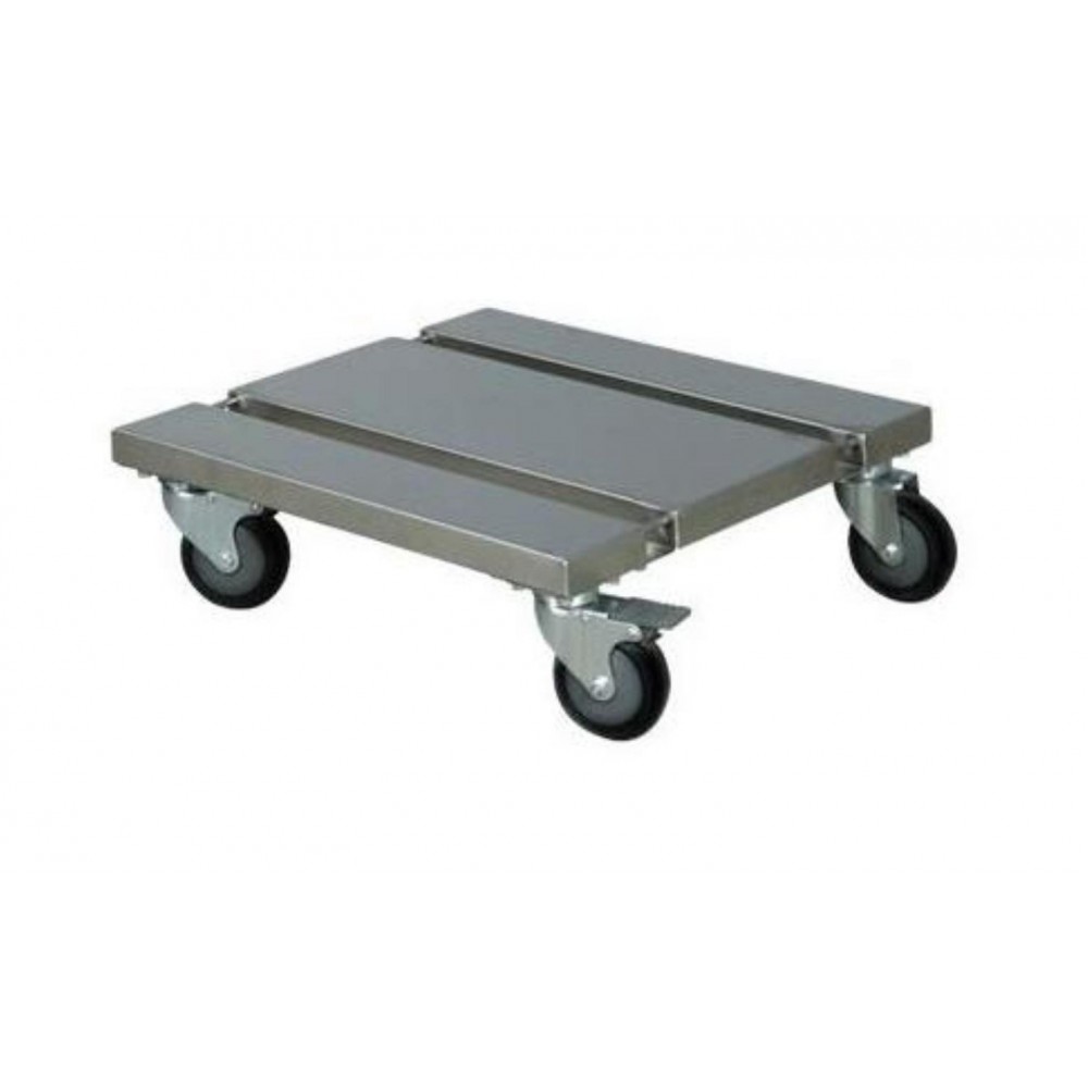 Ανοξείδωτo τρόλεϊ για μεταφορά ισοθερμικών δοχείων THERM601 και THERM601M Εξοπλισμός Κουζίνας
