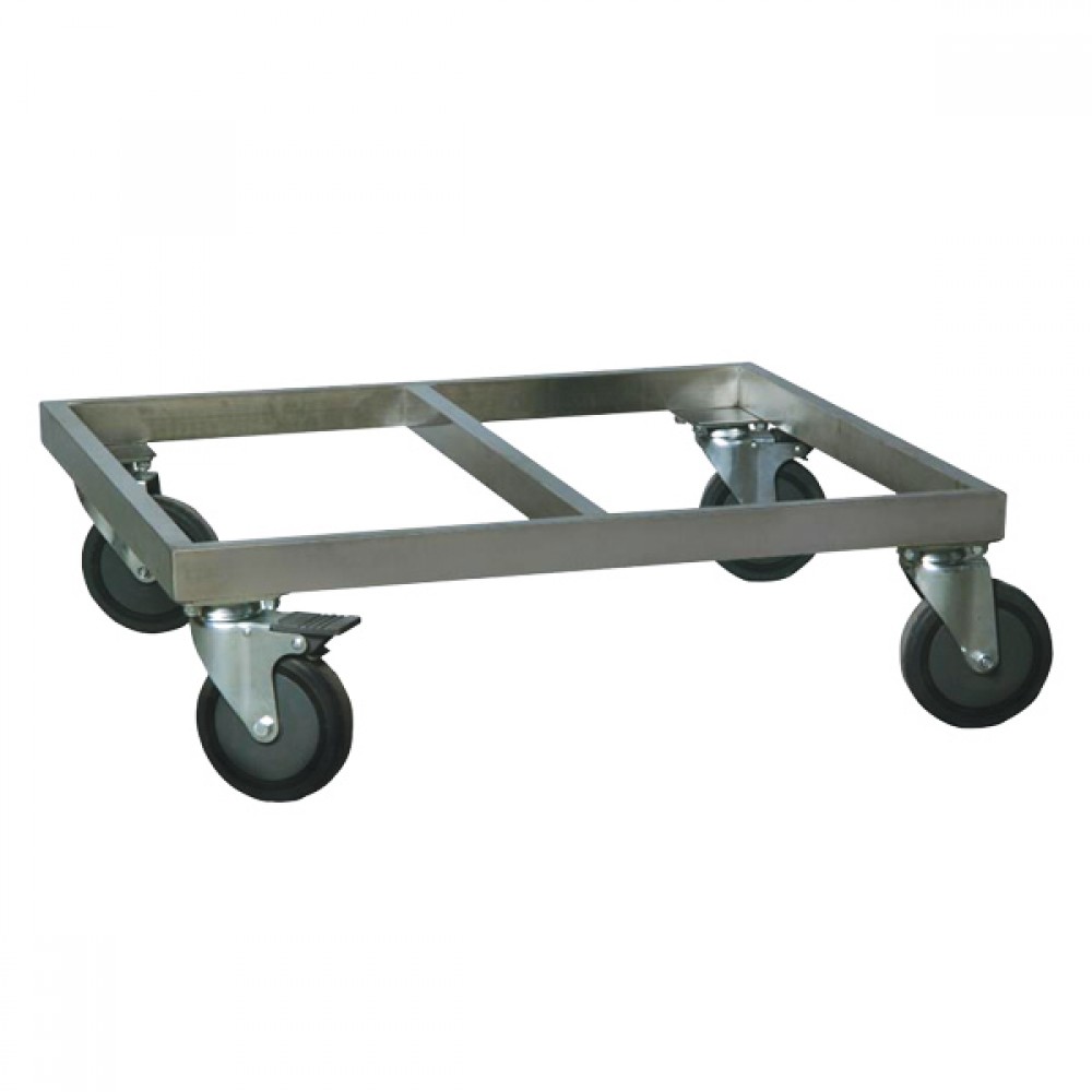 Ανοξείδωτo τρόλεϊ για μεταφορά ισοθερμικών δοχείων THERM600x2 για GN 2/1 Εξοπλισμός Κουζίνας
