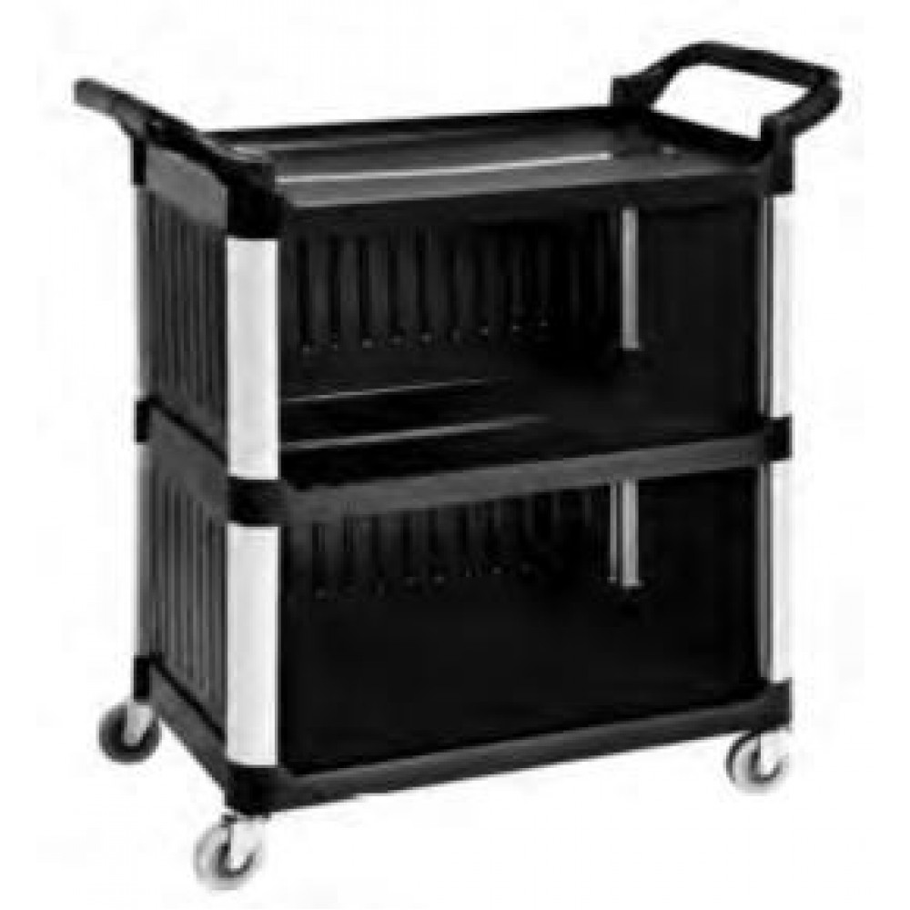 Service trolley πλαστικό κλειστό από τις 3 πλευρές PST10250 Μεταφορά
