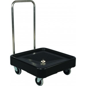 Καρότσι καλαθιών πλυντηρίου με inox λαβή βαρέως τύπου TRBTA-02 Μεταφορά