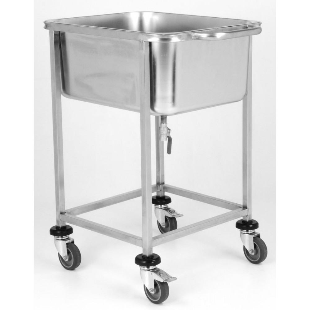 Τροχήλατη λάντζα 90 λίτρων 124Χ Μεταφορά