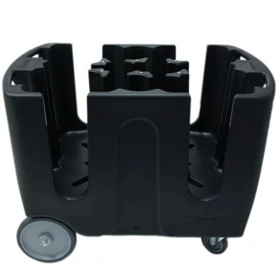 Τρόλεϊ αποθήκευσης 300 πιάτων ΤΑΑ-6 μαύρο