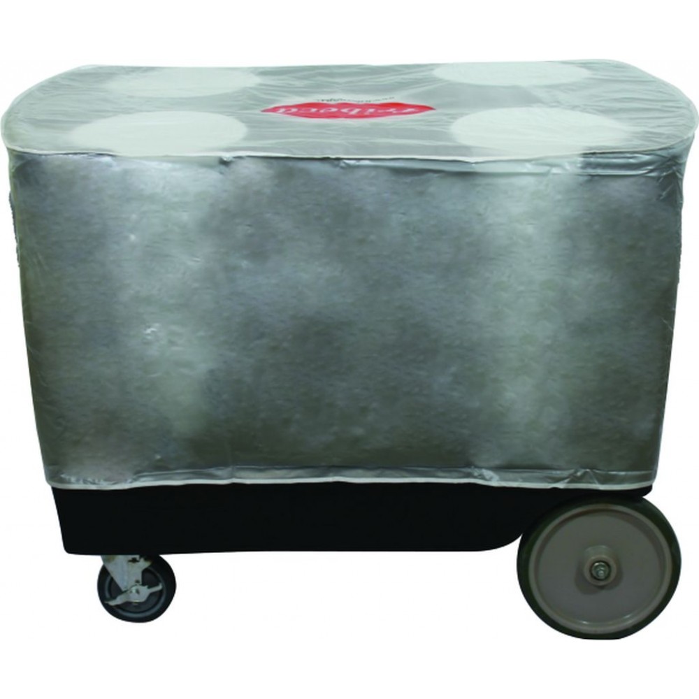 Τρόλεϊ αποθήκευσης 300 πιάτων ΤΑΑ-6 μαύρο Μεταφορά