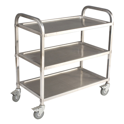 Service trolley ανοξείδωτο 3 ραφιών ST3