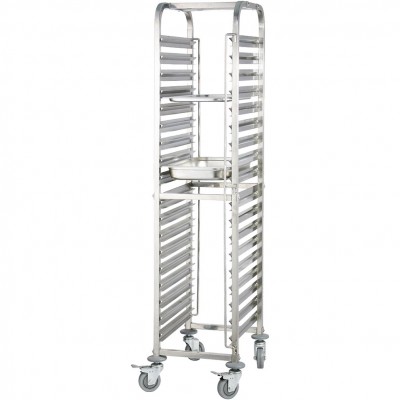 Τρόλεϊ δίσκων GN 1/1 18 θέσεων TT11