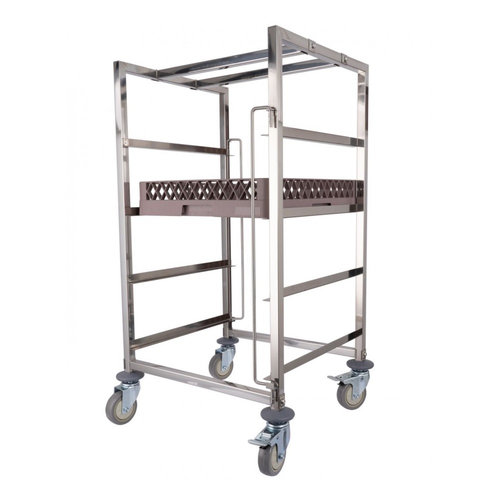 Τρόλεϊ καλαθιών πλυντηρίου 4 θέσεων DBT4F Μεταφορά