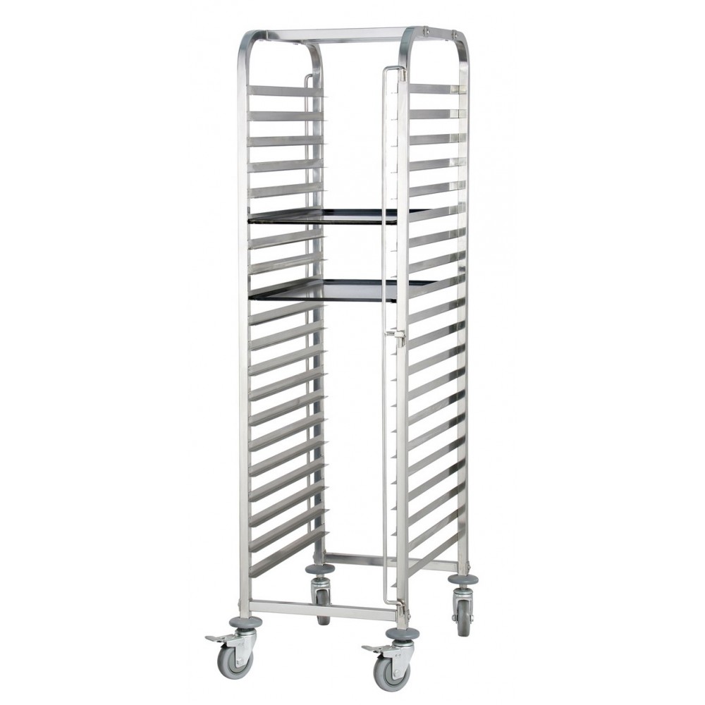 Τρόλεϊ δίσκων 60x40 15 θέσεων TT60 Μεταφορά