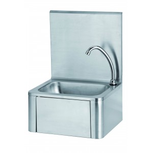 Λαντζάκι επιτοίχιο ανοξείδωτο με γονατοκίνητο μηχανισμό WB01 Εξοπλισμός Κουζίνας