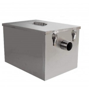 Λιποσυλλέκτης ανοξείδωτος 100 λίτρων με καλάθι και βάνα LIP6545 Εξοπλισμός Κουζίνας