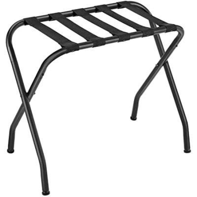 Μπαγκαζιέρα δωματίων μεταλλική μαύρη RΜ1872