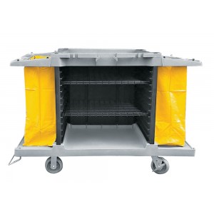 Τρόλεϊ πολλαπλών χρήσεων καμαριέρας HC-341L Εξοπλισμός Ξενοδοχείων