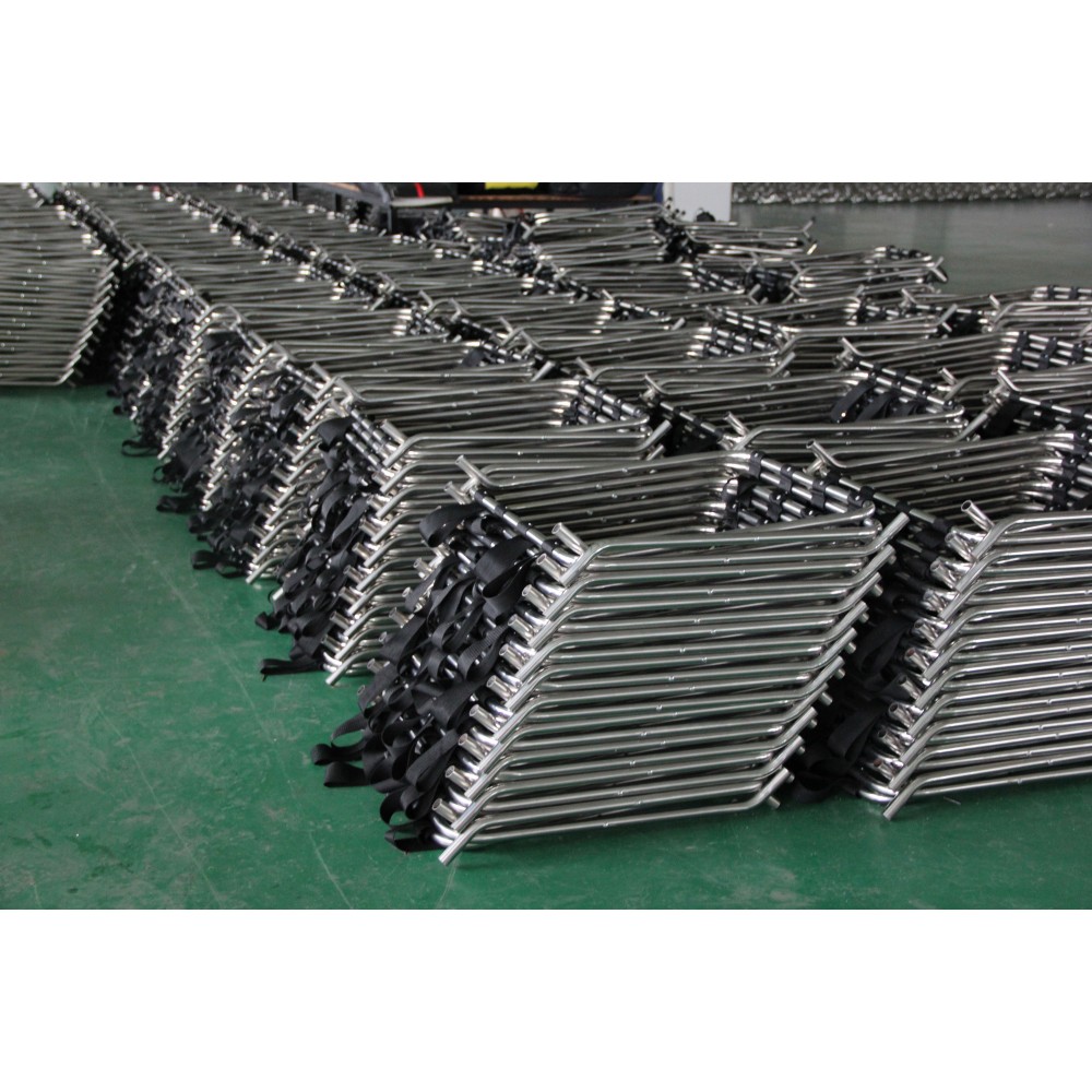 Μπαγκαζιέρα δωματίων με πλάτη ανοξείδωτη RK-H8A Εξοπλισμός Ξενοδοχείων