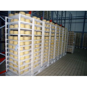 Ράφια τυριών Αποθήκευση