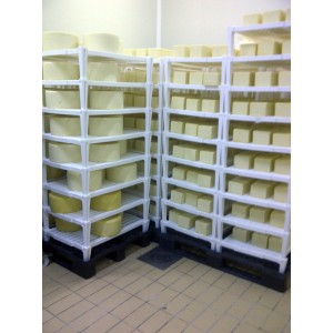 Ράφια τυριών Αποθήκευση