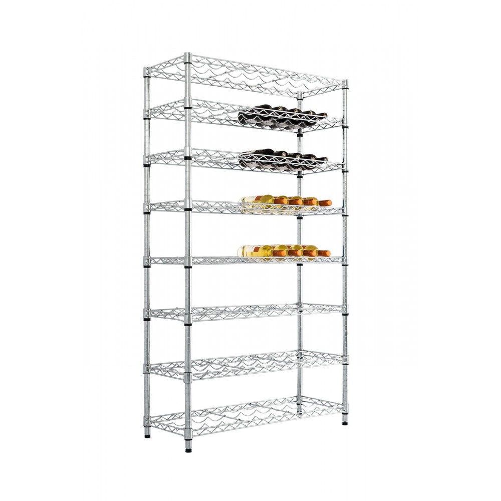 Ραφιέρα κρασιών επιχρωμιωμένη WR9035  Αποθήκευση