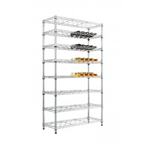 Ραφιέρα κρασιών επιχρωμιωμένη WR9035  Αποθήκευση