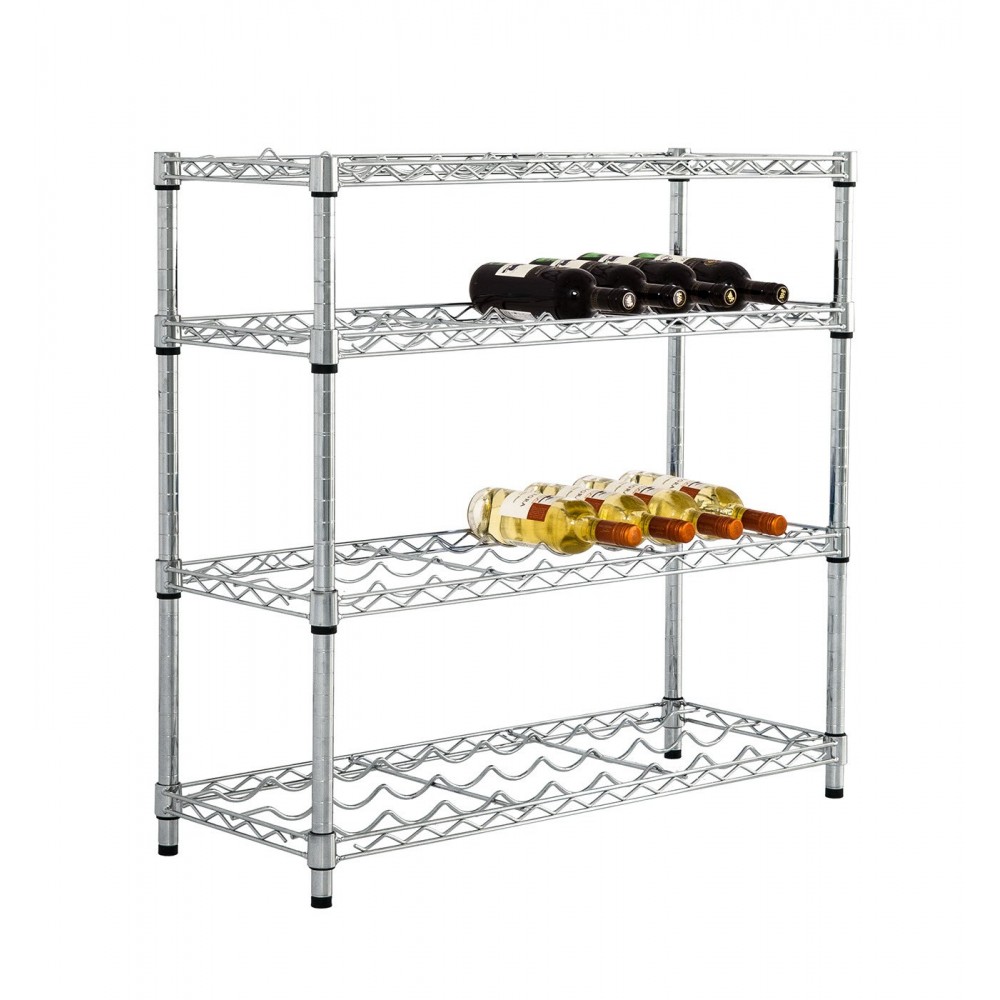 Ραφιέρα κρασιών επιχρωμιωμένη WR9035  Αποθήκευση