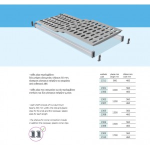 Ράφια Αλουμινίου Αποθήκευση