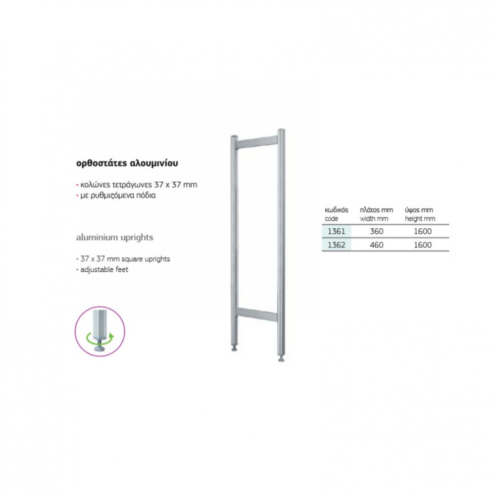 Ράφια Αλουμινίου Αποθήκευση