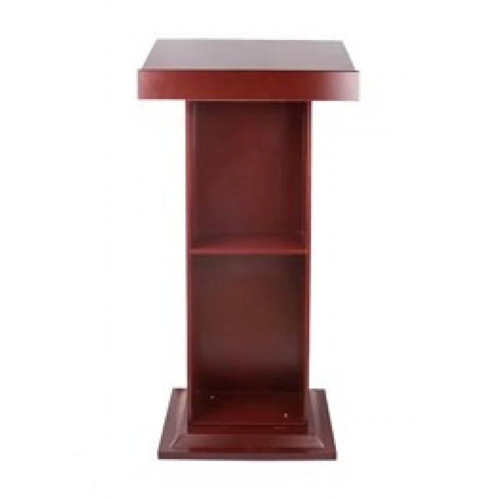 Αναλόγιο ομιλητή ξύλινο με ένα ράφι RM740 Εξοπλισμός Ξενοδοχείων