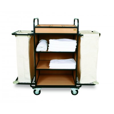 Τρόλεϊ καμαριέρας IDEAL με 2 σάκους RM1410