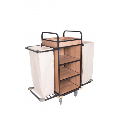 Τρόλεϊ καμαριέρας IDEAL SLIM με 2 σάκους RM1411