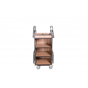 Τρόλεϊ καμαριέρας IDEAL SLIM με 2 σάκους RM1411 Εξοπλισμός Ξενοδοχείων