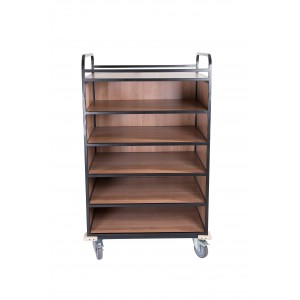 Τρόλεϊ περισυλλογής δίσκων 60x40 εκ. RM805 Εξοπλισμός Ξενοδοχείων