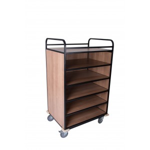 Τρόλεϊ περισυλλογής δίσκων 60x40 εκ. RM805 Εξοπλισμός Ξενοδοχείων