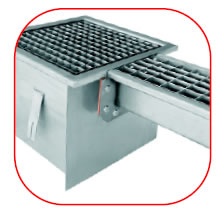 channel-drain connection 